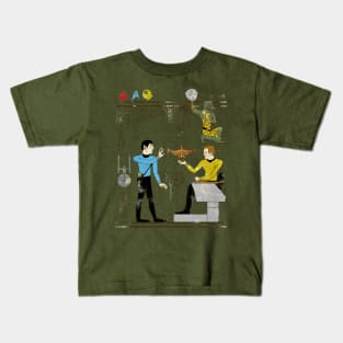 Hero-glyphics: Prime Directive Kids T-Shirt